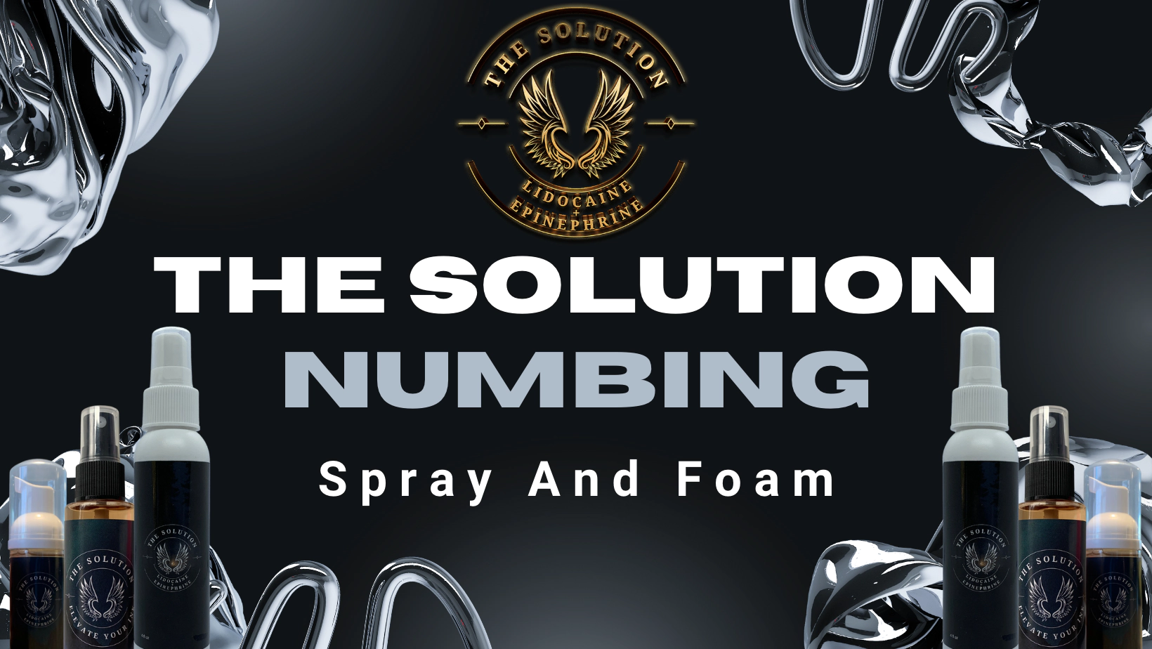 The Solution Tattoo Numbing Spray and Foam | The Solution